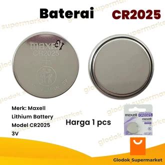 Jual Produk Maxell Lithium Cr 2025 Battery Termurah Dan Terlengkap Juni