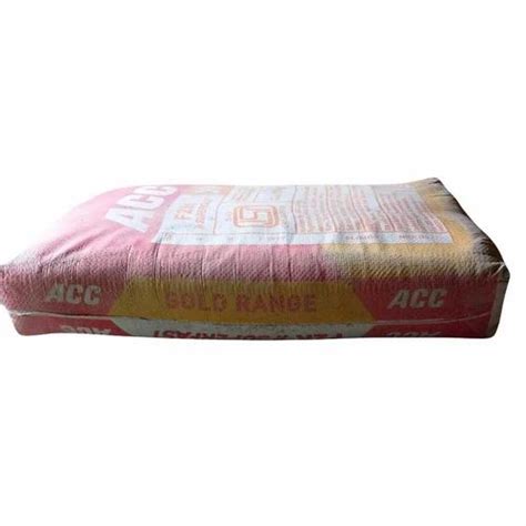 Acc F R Superfast Cement Packaging Size Kg At Rs Bag In