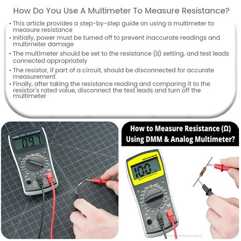 How Do You Use A Multimeter To Measure Resistance