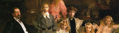 La familia de Don Rafael Errázuriz Urmeneta 1905 Retratos Pintor