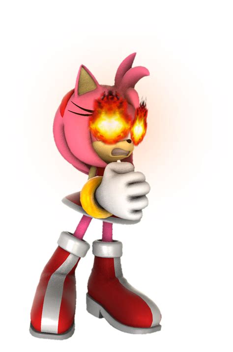 Amy Rose is very angry by TransparentJiggly64 on DeviantArt