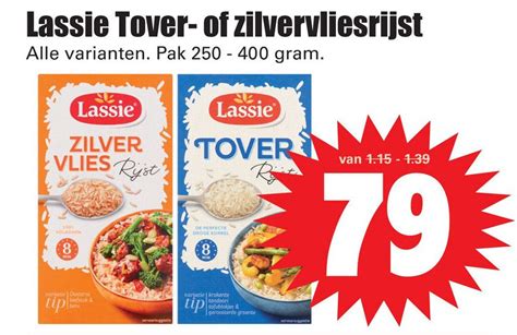 Lassie Tover Of Zilvervliesrijst Aanbieding Bij Dirk