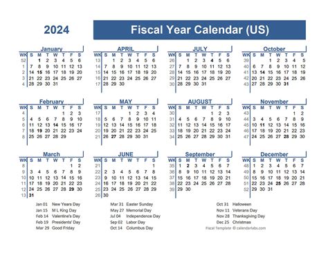 2024 Fiscal Year Dates - Barb Marice