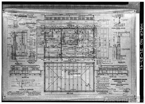 43. STORAGE HOUSE, PLANS, ELEVATIONS, AND SECTIONS....