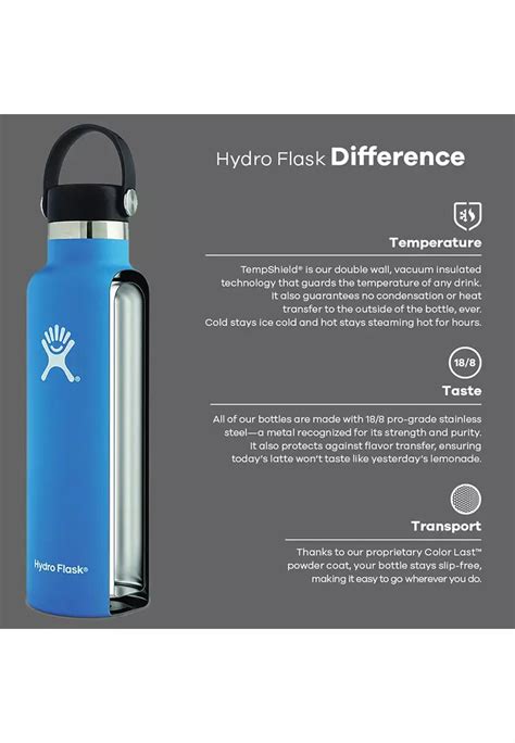 Jual Hydro Flask Hydro Flask Wide Mouth Flex Sip Lid Oz Water Bottle