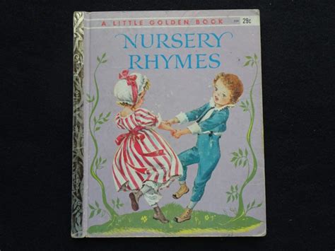 Nursery Rhymes- 1947A - GoldenBookGuy.com