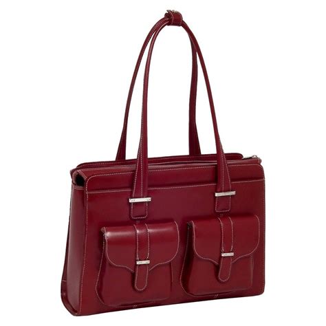 Mcklein Alexis 14 Leather Ladies Laptop Briefcase Red Briefcase Women Leather Laptop