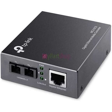 Tp Link Mc Cs Convertisseur Rj Gigabit Cuivre Vers Fibre Optique Sc