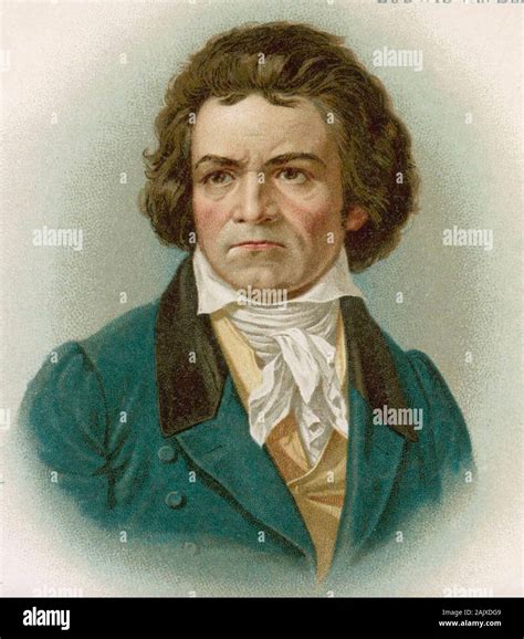 Ludwig Van Beethoven 1770 1827 German Composer Hi Res Stock Photography