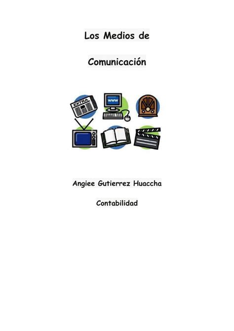 Medios De Comunicación Pdf