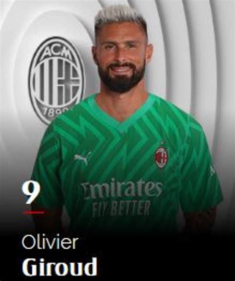 Striker Olivier Giroud Surprisingly Included In Serie A Team Of The