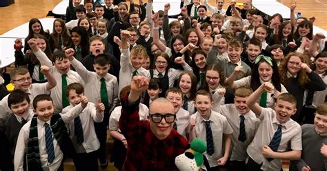 Celtic Superfan Jay Beatty Visits Lanarkshire Schools To Educate Pupils