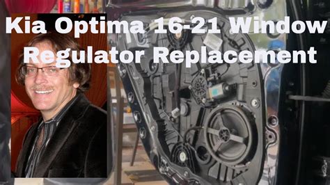 Kia Optima Window Regulator Replacement Repair Left Rear