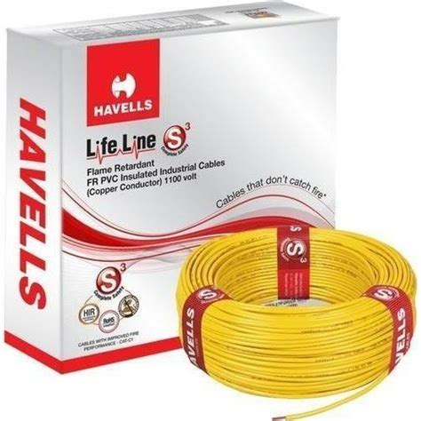 Havells Single Core Multistrand Building Wires 2 5 Sqmm Latest Price