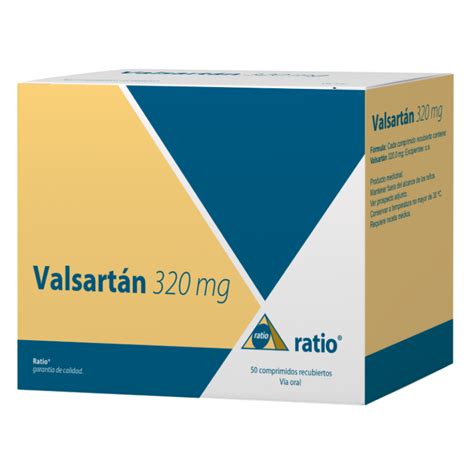 Laboratorios Rowe Valsartan 320 Mg