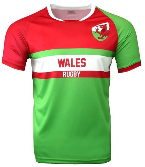 Nations of Rugby Wales Rugby Supporters Jersey - Rugby World Cup