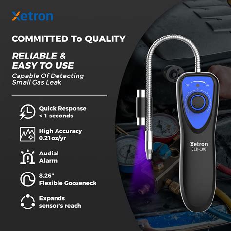 Buy Xetron HVAC Refrigerant Leak Detector With UV LED Automotive AC