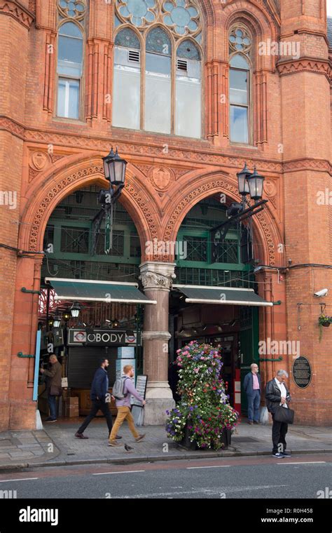 Georges Street Arcade South City Market Dublin Ireland Stock Photo