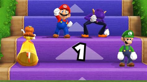 Mario Party 9 Step It Up Mario Vs Waluigi Vs Luigi Vs Daisy Hardest Cpu Youtube