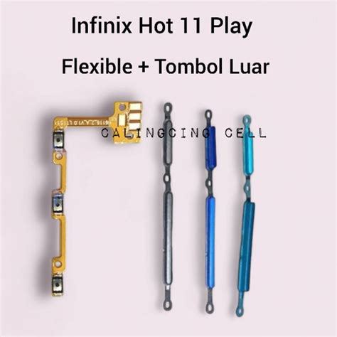 Jual Flexible On Off Volume Tombol Luar Infinix Hot Play Fullset New Shopee Indonesia