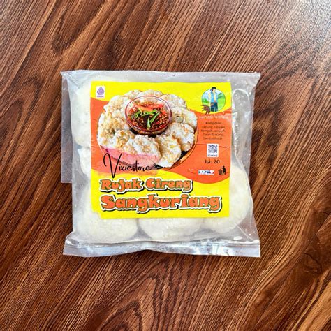 jual sangkuriang rujak cireng beku frozen original isi  grosir