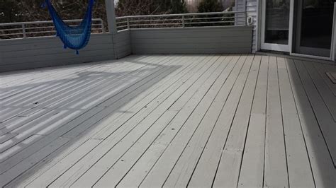 Deck Replacement With Trex Select Pebble Grey Decking Moderne