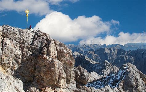 Top Of Germany Zugspitze Germany S Highest Mountain M Flickr