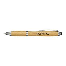 Bamboo Stylus Ballpoint Ergo Curvy Pen Promotional Item