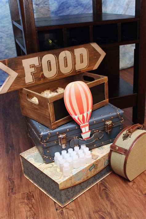 Hot Air Balloon Birthday Party Ideas Photo 1 Of 19 Catch My Party