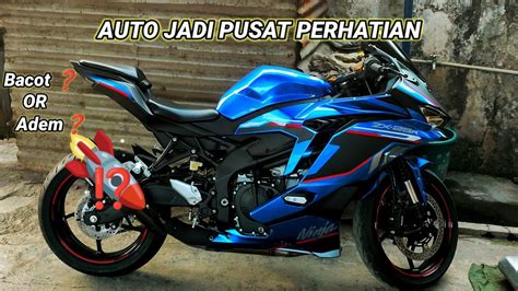 PASANG KNALPOT PROSPEED VIPER SLIP ON DI MOTOR ZX 25 R YouTube