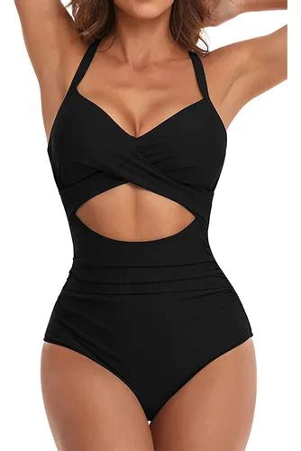 Bikini De Cintura Alta De Malla Sexy De Una Pieza Para Mujer Meses Sin Inter S