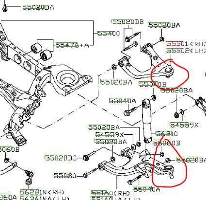 Nissan Pathfinder Rear Suspension Diagram