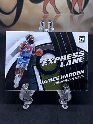 Donruss Optic James Harden Express Lane Brooklyn Nets Ebay