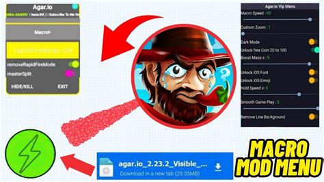 AGARIO NEW IPA CRASH FIX NEW MACRO BACK AGARIO ANDROID AND IOS TUTORIAL