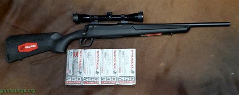 Gunlistings.org - Rifles Savage Axis 350 Legend W/ Scope & Ammo