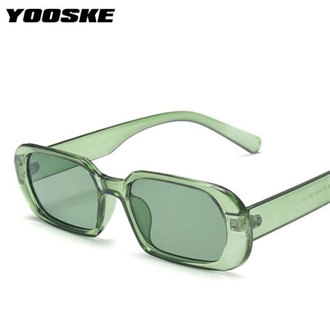 Yooske Brand Small Sunglasses Women Fashion Oval Sun Glasses Men