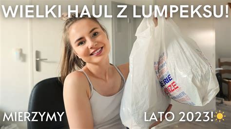 Ogromny Haul Lumpeksowy Mierzymy Lato Youtube