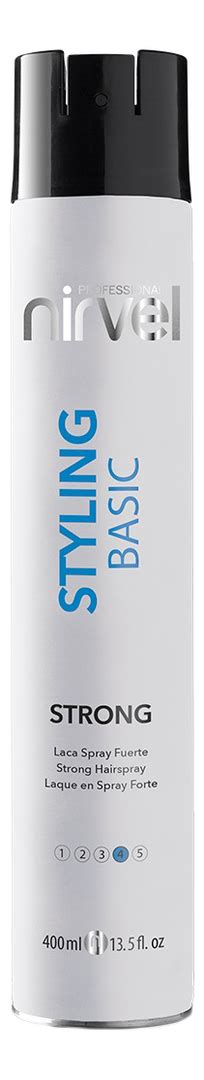 Nirvel Professional лак для волос сильной фиксации styling basic strong