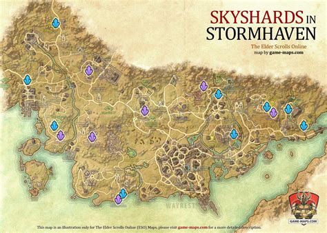 Eso All Skyshard Locations Wall Map Of The World The Best Porn Website