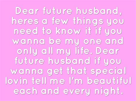 Dear Future Husband by Allison Tran