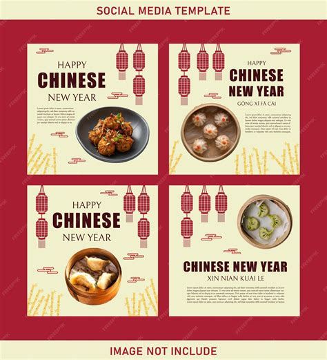 Premium Vector Chinese Dumpling Menu Template To Celebrate Chinese