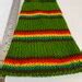 Striped Rasta Double Layered Hat Dreadlock Beanie Mens Etsy