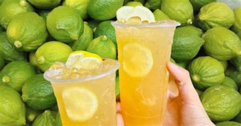 Cách làm trà chanh giã tay thơm ngon hot trend trên mạng