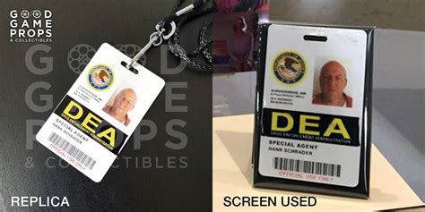 Breaking Bad Hank Schrader / Steven Gomez DEA ID Badge Prop - Etsy