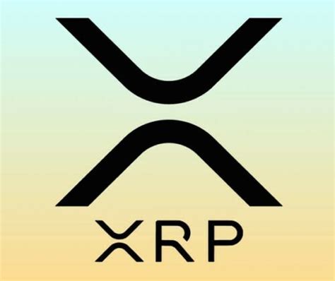 Ripple Xrp Crypto Currency Logo Self Adhesive Vinyl Decal Etsy