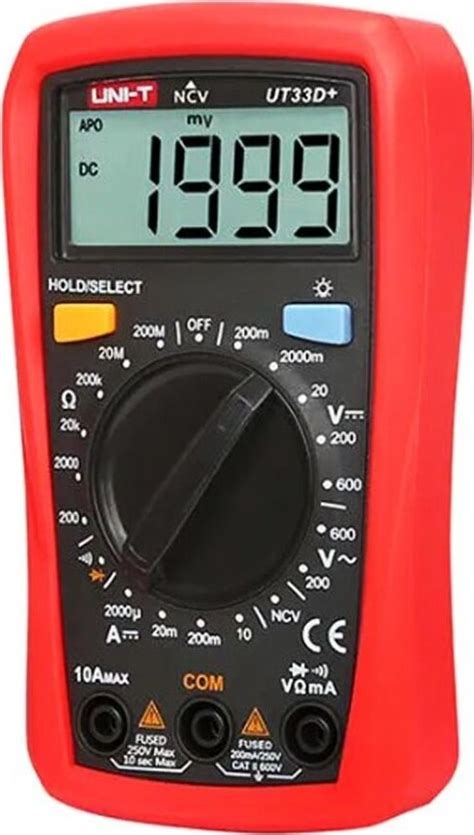 Uni T Ut D Digital Multimeter Hepsiburada Global