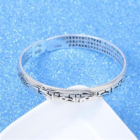 Nehzy Pulsera Con Sello De Plata S Para Hombre Y Mujer Brazalete