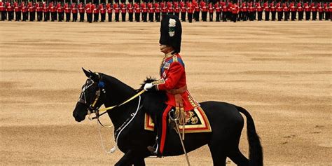 Trooping The Colour Kicks Off King Charles Official Birthday Parade As