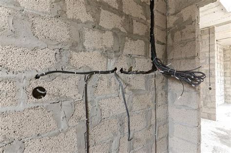 Reinforced Concrete Lintel Above The Doorway Stock Image Image Of