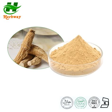 Herbway Natural Raw Material Free Sample Ginsenosides Powder Korean Red